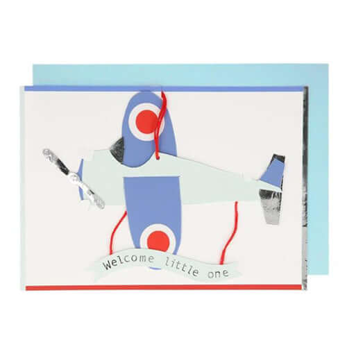 Aeroplane Stand-Up Greeting Card
