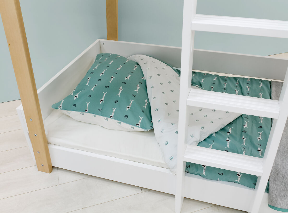 Deer Industries Kids Furniture Store Singapore, European Furniture in Singapore, European Kids Singapore, Lisa Bunk Bed from Bopita, Double Decker Bed, White Wood Bunk Bed