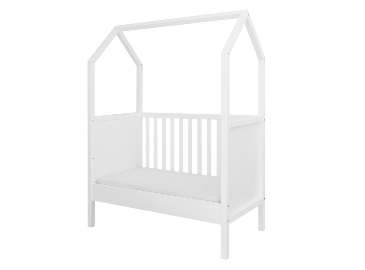 Deer Home & Kids, My First House Convertible Cot Bed, Natural Finish Baby Cot, Baby Furniture Singapore, Baby Nursery Singapore, Baby Cots & Cribs Singapore, In stock and readily available 