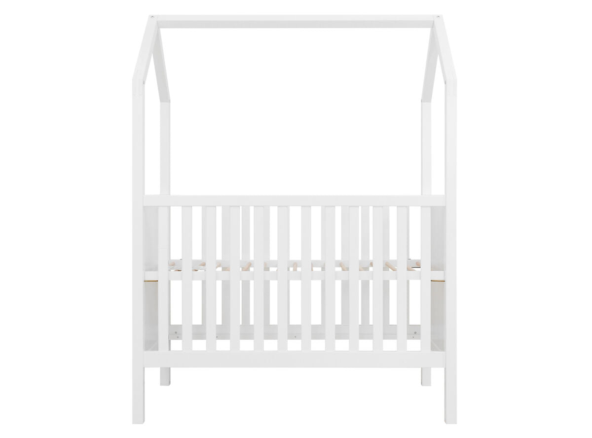 Deer Home & Kids, My First House Convertible Cot Bed, Natural Finish Baby Cot, Baby Furniture Singapore, Baby Nursery Singapore, Baby Cots & Cribs Singapore, In stock and readily available 