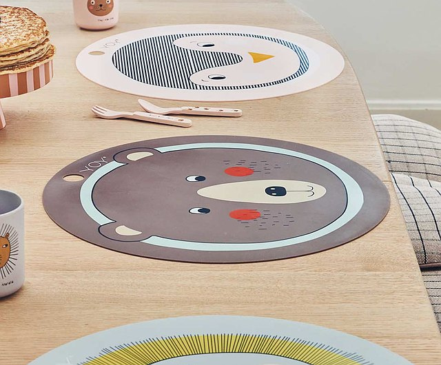 Deer Industries Kids Lifestyle Store Singapore, OYOY Singapore, OYOY Placemat Bear