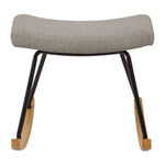 Deer Industries Kids Furniture Singapore, Quax Singapore, Grey Rocking Chair with Footstool