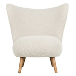 Deer Industries Furniture Lifestyle Store Singapore, De Eekhoorn Singapore, Boucle Lounge Chair, Teddy Fabric White Chair, Boucle Armchair