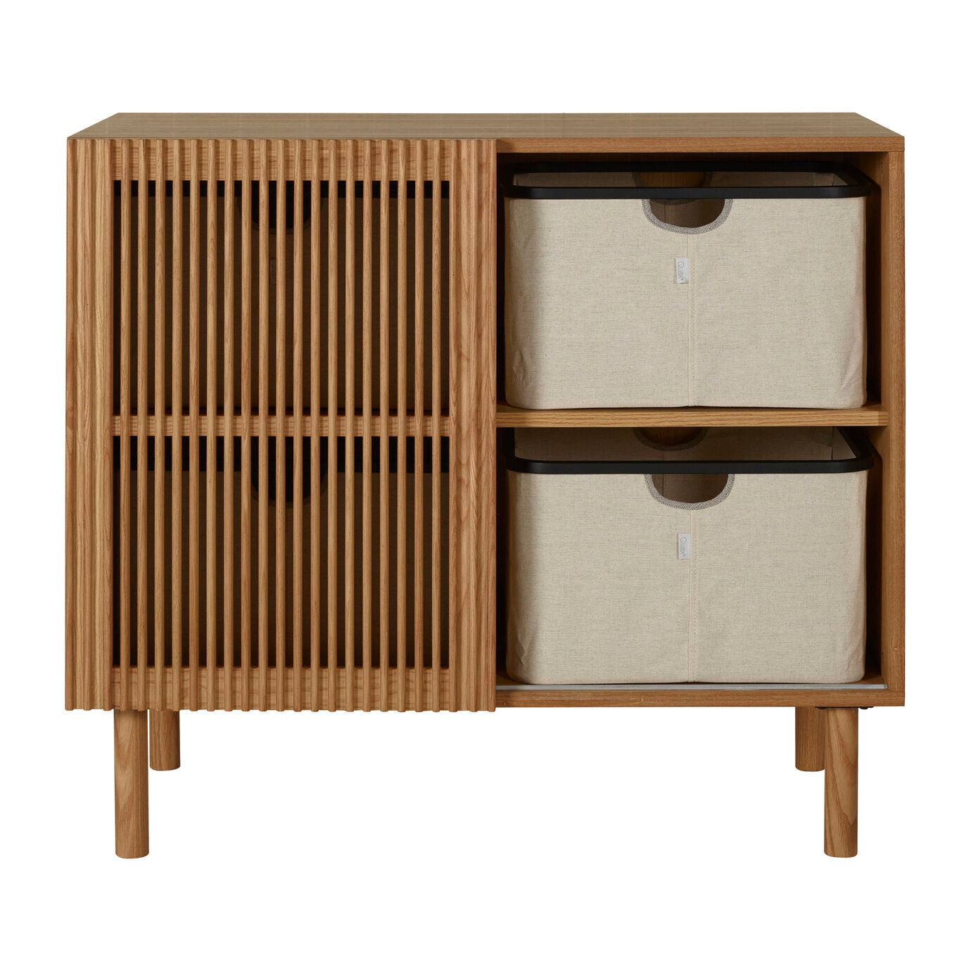 Deer Industries Home Furniture Singapore, Quax Singapore Hai No Ki Series, Wooden Cabinet with Sliding Door, Sliding slated door cabinet, Baby Changing Table, Kids storage, Home Storage Singapore