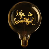 LED Portable Filament Bulb Life Is Beautiful