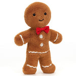 Deer Industries Kids Store Singapore, Jellycat Singapore, I Am Jolly Gingerbread Fred, Gingerbread man Soft Toy, Jellycat Christmas 