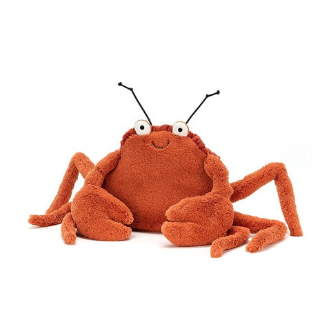 Deer Industries Jellycat Soft Toy Crispin Crab. Great Gift for baby, toddler and kids.
