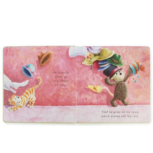 deerindustries kids lifestyle toddler book jellycat i know a monkey. Great gift for young kids.