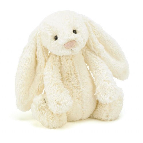 Deer Industries Soft Toy for Kids Jellycat bashful bunny cream. Jellycat classic rabbit soft toy. Gender neutral baby and kids gift.