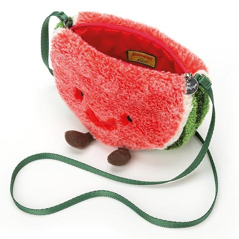 Deer Industries Jellycat Amuseable Watermelon Bag. Kids Bag. Kids Gift fun.
