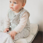 Deer Industries Baby Store, Summer Sleeping Bag Cozy Dots offwhite, Mies & Co, made in Europe, sleeping bag for babies