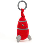 Deer Industries, Jellycat Singapore, Cosmopop Rocket Jitter, Baby toy Jitter, Red Toy for babiesDeer Industries, Jellycat Singapore, Cosmopop Rocket Jitter, Baby toy Jitter, Red Toy for babies