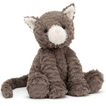 Deer Industries Jellycat Soft Toy Fuddlewuddle cat cacao, jellycat soft toy cat, softest soft toy, jellycat singapore, gifts for kids
