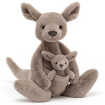 Deer Industries Jellycat Soft Toy Kara Kangaroo, Kangaroo Soft Toy, Jellycat Soft Toy, Jellycat Singapore, Softest soft toy, gifts for kids