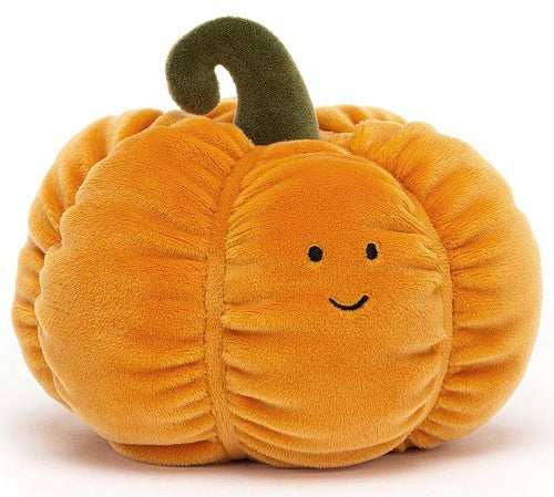 Deer Industries Soft Toy, Jellycat soft toy vivacious vegetable pumpkin, vegetable soft toy, jellycat singapore, gifts for kids, gifts for babies, quirky soft toys, jellycat store singapore