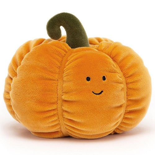 Deer Industries Soft Toy, Jellycat soft toy vivacious vegetable pumpkin, vegetable soft toy, jellycat singapore, gifts for kids, gifts for babies, quirky soft toys, jellycat store singapore