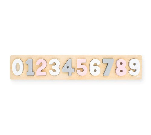 Deer Industries Toddler Toy, Jollein Number Puzzle Toy Pink White, Educational Toddler Toys Numbers, Toddler Gift Ideas, Shop toddler gifts online singapore