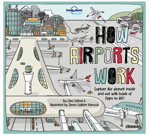 Deer Industries Kids Book, Lonely Planet Kids Book Singapore, How Airports Work, Educational book for children, gift for kids, shop online kids book singapore