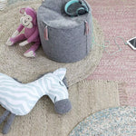 Deer Industries Carpets & Rugs, Pink Jute Rug, 90 x 180 rug, girls room, teens room, kids room decor, kids depot singapore, carpets & rugs singapore