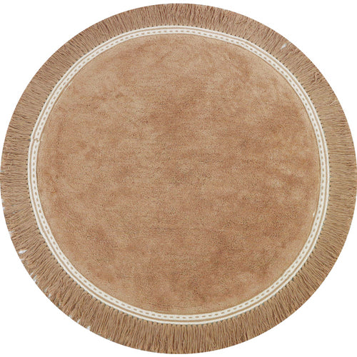 Deer Industries Kids Decor Store Singapore, Kids Rugs Singapore, Anna Old Pink Round Rug, Tapis Petit Rugs Singapore, Girl room decor, teens room decor, round living area rug