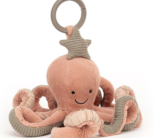 Deer Industries Kids Store, Jellycat Online Singapore, Baby Activty Toy Odell Octopus, OD2AT, toys for newborn