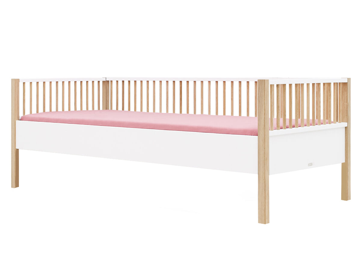 Deer Industries Kids Furniture Shop Singapore, Kids Furniture Store Singapore, Kids Beds Singapore, Oak White Bed, Single Bed with trundle, Single Bed with storage drawer, Kids Single Bed, Bed with protection side, kids bed with railing