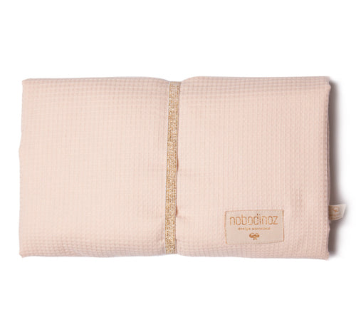 Deer Industries Nobodinoz Singapore, Mozart Waterproof Changing Pad, Dream Pink, Baby girl changing accessories, accessories for new mothers, baby girl diaper changing, baby store singapore
