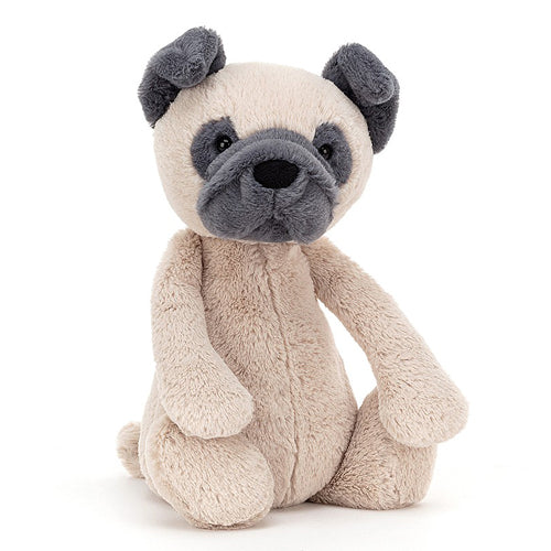 Deer Industries Kids Store, Jellycat Singapore, Widest Jellycat Collection, Soft toy Pug, Plus Toy Dog, Gifts for dog lovers