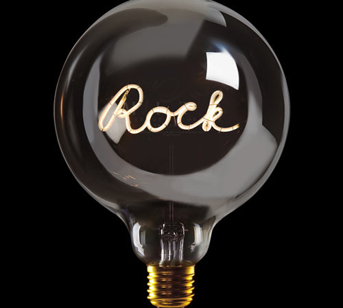 Deer Industries Singapore, Message In The Bulb, MITB, Rock Smock Glass Bulb, Text in a bulb, ambient lighting, decorative lighting, neon lighting