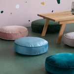 Deer Industries Floor Cushions Singapore, Shop Poufs Singapore, Small Pink Round Pouf, Betty's Home, Kids Decor Store Singapore, Home Decor Store Singapore