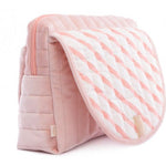 Deer Industries Pouch & Bag, Maternity Case Velvet Blossom Pink, Nobodinoz Singapore