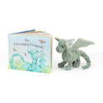 Deer Industries, Jellycat, Jellycat Book, Jellycat The Hiccupy Dragon, Dragon Book, Books for kids