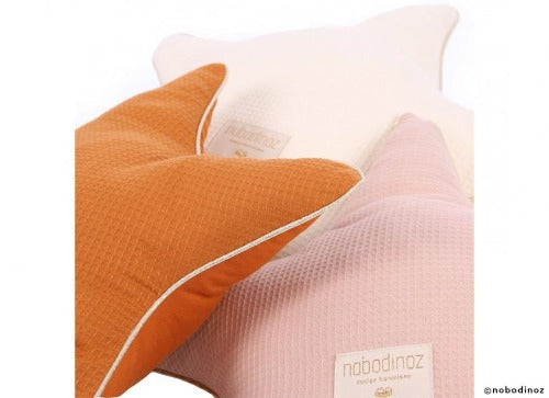 Deer Industries, Nobodinoz Singapore, Pink Cushion, Star shape cushion, 40 x 40 cushion, kids room decor