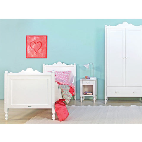 Deer Industries Kids Furniture Bopita Belle Single Bed. Modulair bed system Belle is Ducht Design and nice for girls. Romantic touch for girls bedroom. 