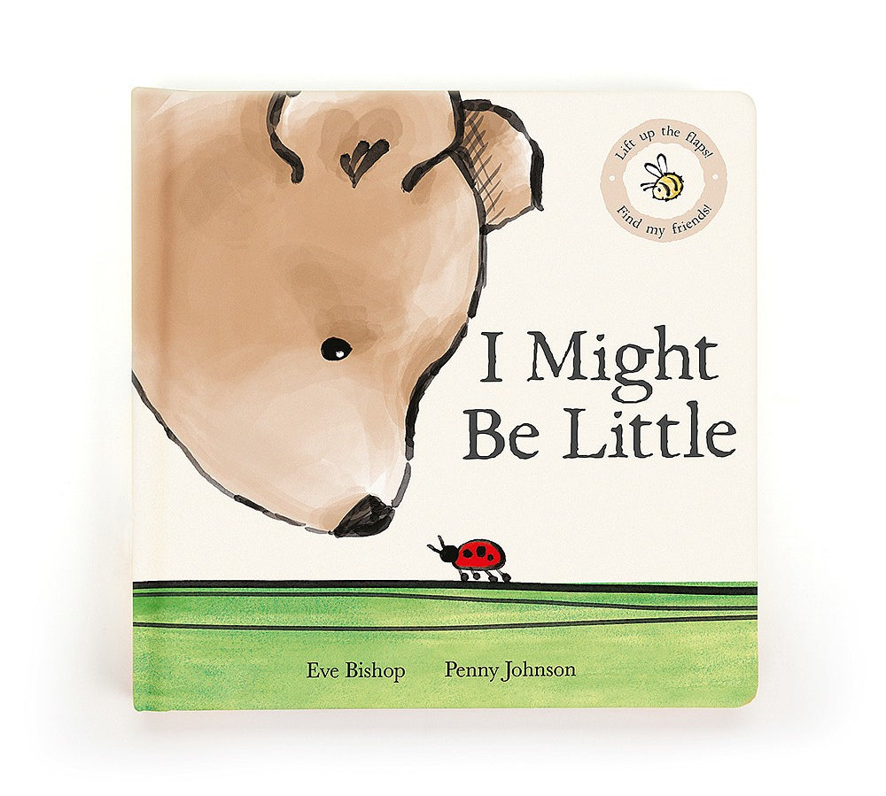 Deer Industries Jellycat Book I might be little. Shop toddler book, baby book, baby gift, toddler gift. 