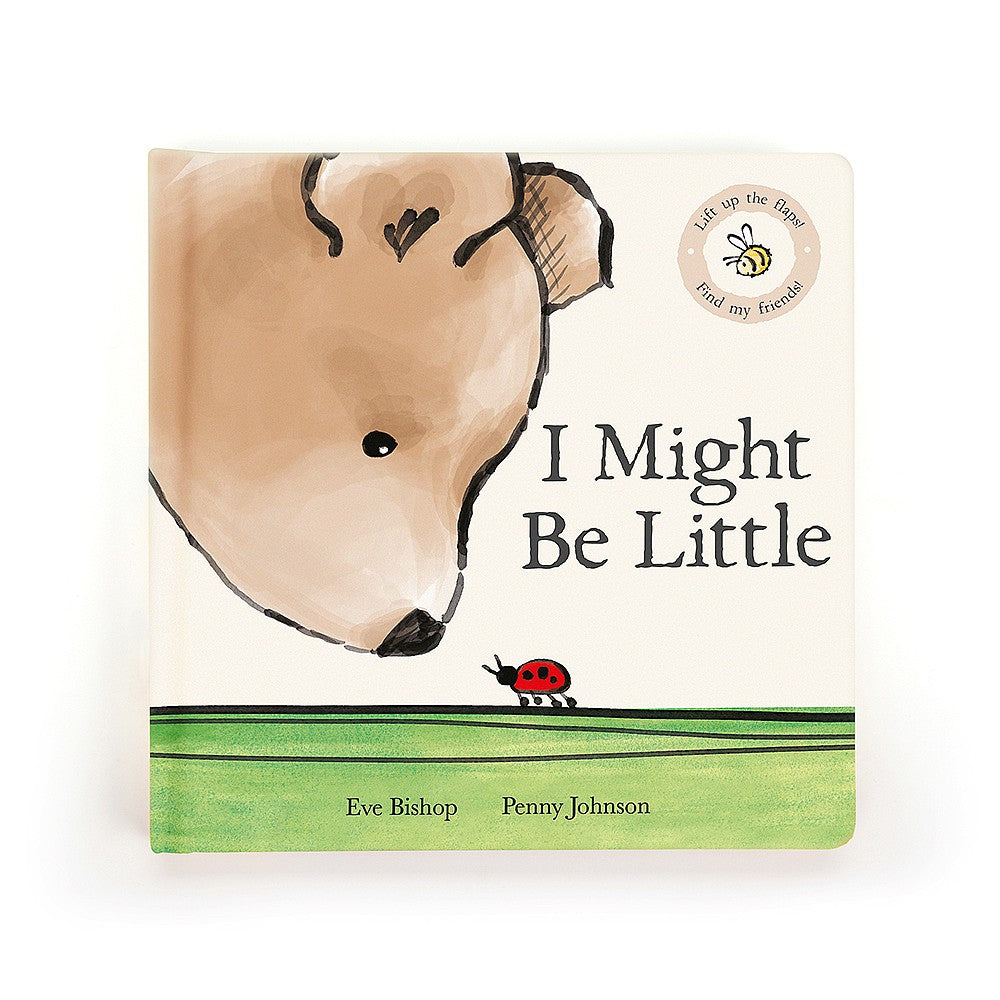 Deer Industries Jellycat Book I might be little. Shop toddler book, baby book, baby gift, toddler gift. 