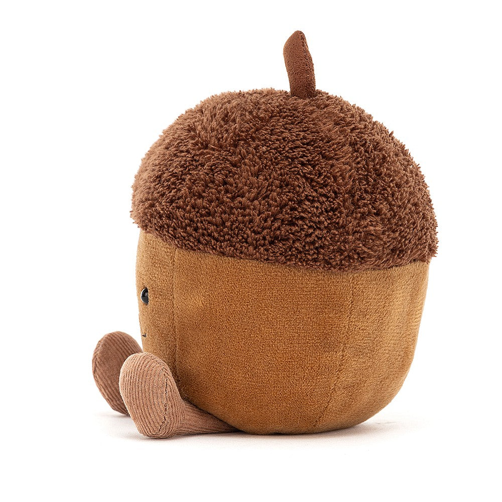Deer Industries Jellycat Amuseable Acorn. Soft toy acorn nut. Best autumn gift for kids. 