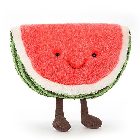 Deer Industries Jellycat Soft Toy Amuseable Watermelon. Great gift for kids. Widest range of Jellycat in Singapore at Deer Industries.