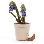 Deer Industries Jellycat Amuseable Bluebell. Soft toy plant with purple flowers. Great home decor. 