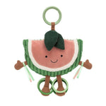 Deer Industries Jellycat Amuseable Watermelon Activity toy. Best baby toy gift, educational and fun. 