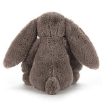 Deer Industries Jellycat Soft Toy Bashful Bunny Truffle. Cacoa brown plush rabbit, classic bunny gift for baby, toddler, boy or girl. 