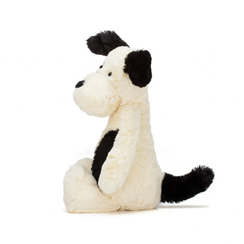 deerindustries kids lifestyle soft toy jellycat bashful puppy black and white