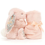 Deer Industries Jellycat Soother Bunny Blossom Blush. Baby gift in soft pink.