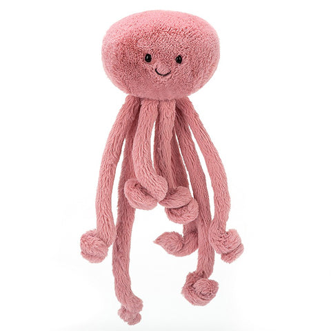 Deer Industries Jellycat Soft Toy Ellie Jellyfish. This soft toy jellyfish makes great gift for kids and babies. Buy Jellycat Singapore at Deer Industries, widest Jellycat range soft toys.