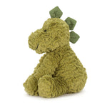 Deer Industries Soft toy Jellycat Fuddlewuddle Dino. This plush apple green dinosaur makes a perfect present for dino-loving kids, toddler or baby. Jellycat Singapore. 