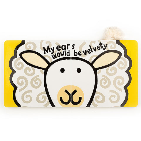 Deer Industries Jellycat If I were a lamb baby board book. Great baby gift for baby boy or baby girl. 
