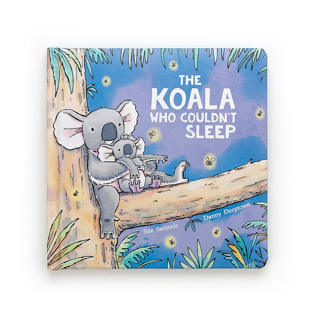 Jellycat Book The Koala That Couldn't Sleep is a charming baby and toddler bedetime story about a Baby Koala. Shop Little Jellycat at Deer Industries Baby Shop Singapore.
