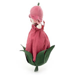 Deer Industries Jellycat Doll Petalkin Rose. Friendly fairy soft toy gift for kids who love fairytales. 