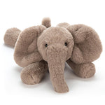 Deer Industries Soft Toy Jellycat Smudge Elephant. Stuffed animal Elephant softest of all. Best present for baby, toddler, boy or girl. 