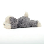 Deer Industries Soft toy Jellycat Tumble Sheepdog. Super soft plush sheep dog makes a Best Friend for all dog-loving kids.